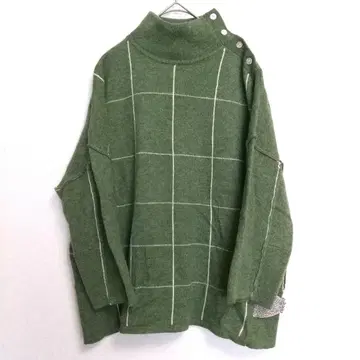 [ wafflish waffle ] 니트탑 (사이즈 1) 모크넥