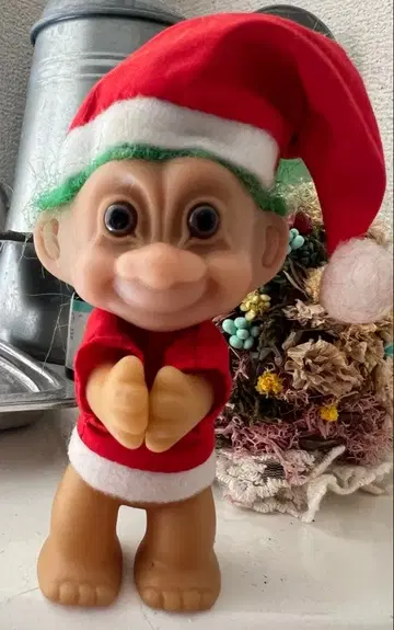RUSS 빈티지 크리스마스 트롤 인형