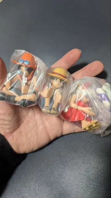 원피스 기다림 루피 에이스 야마토 세트 + 덤 포함 ONEPIECE