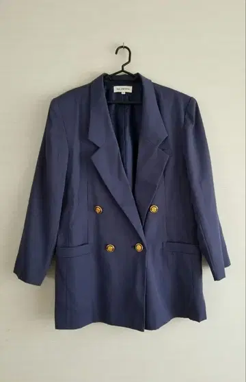 LisaMelanio 골드 버튼 테일러드 자켓 더블 자켓 인기