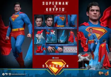 핫토이즈 MMS812 슈퍼맨 & 크립토 Superman Krypto