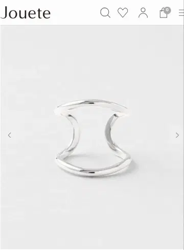 Jouete 실버 젠더리스 반지