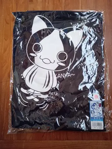 가쓰오 냥코 고치현 캐릭터 T셔츠 L 사이즈 미개봉 새상품