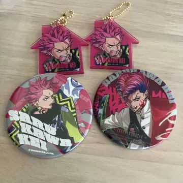 카리스마 사루카와 케이 아크릴 참 캔뱃지