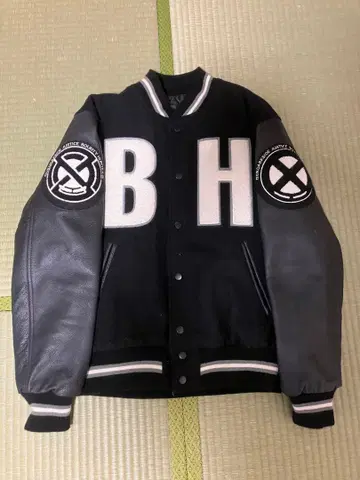 Bounty Hunter 바시티 자켓 M 블랙