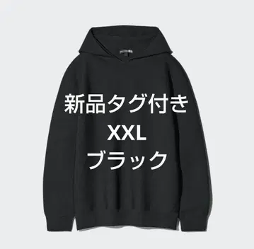 유니클로 3D 니트 후드티 XXL 2XL 3L 블랙 로저 페더러