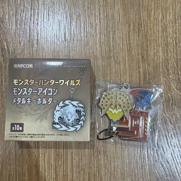 몬스터 헌터 메탈 키링 2종 세트