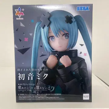 닫혀진 창의 세계의 하츠네 미쿠 피규어