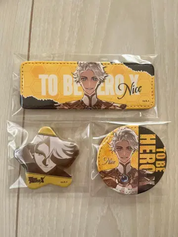 TO BE HERO X 나이스 캔뱃지 세트