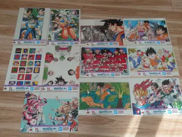 제일복권 드래곤볼 DRAGONBALL 40th H상 클리어 포스터 11종