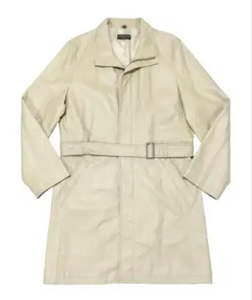 WIND ARMOR 니치와 윈드아머 램스킨 가죽 코트 LL