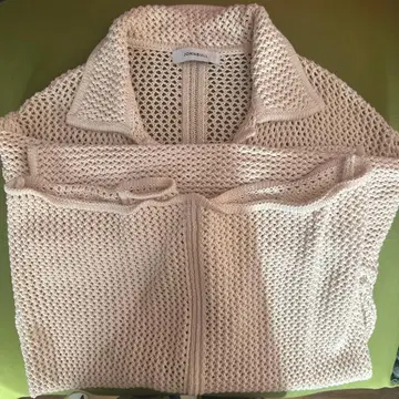 JOHNBULL 메쉬 편직 가디건 M