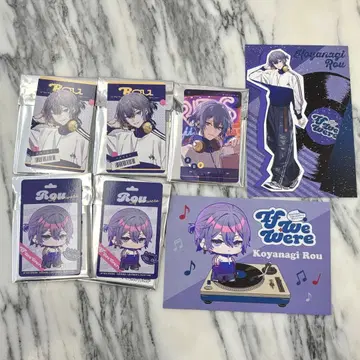 니지산지 If We Were 코야나기 로우 사진풍 카드 hmv 특전