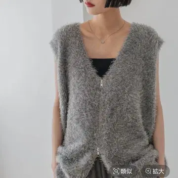 로리즈팜 샤기 ZIP 베스트