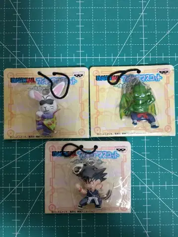 드래곤볼 피규어 마스코트 손오공과 동료들 3세트