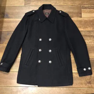 폴 스미스 P 코트 퀼팅 은색 버튼 아우터