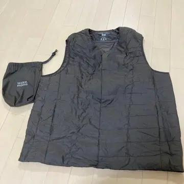 유니클로 남성용 웜 패디드 베스트