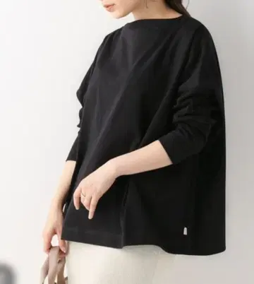 트래디셔널 웨더웨어 롱 T 보트넥 일본제