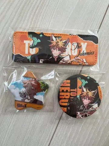 TO BE HERO X 빅 조니 & 리틀 조니 캔뱃지 세트