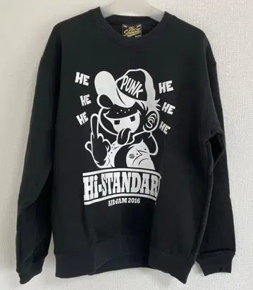 Hi-STANDARD 맨투맨 AIRJAM 2016 L 사이즈