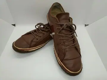 스핑글무브 가죽 스니커즈 로우컷 브라운