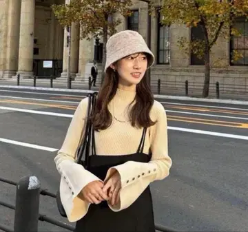 Eaphi arm botann rib knit