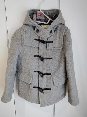 런던 트래디션 ships 숏 더플 코트 그레이 M