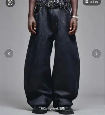 ANDER HUNK 데님 (약 5cm 밑단 기장 수선 완료)