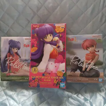 BANDAI Relax Time 피규어 3체 세트