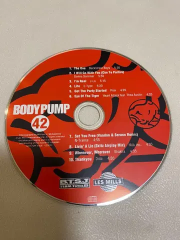 바디펌프 42 CD 레즈밀스 BODYPUMP