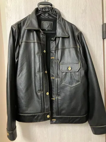 남성용 가죽 자켓 1st 타입