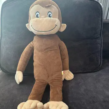 호기심 많은 조지 봉제 인형 약 60cm