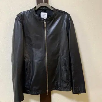 UNITED TOKYO 블랙 가죽 자켓 사이즈 3
