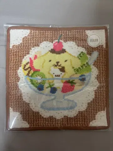 FEILER 페이러 폼폼푸딩 푸딩 알라모드 손수건