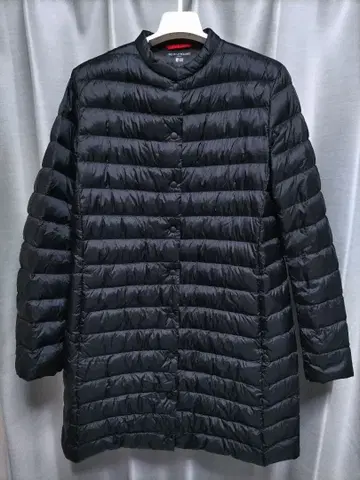 새상품급 유니클로 x 이네스 울트라 라이트 다운 롱