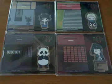 주술회전0 디오라마 아크릴 스탠드 4개 세트