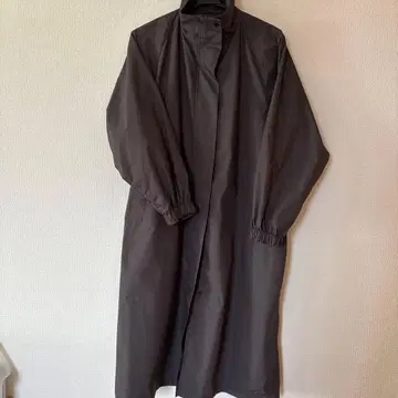 무인양품 발수 스탠드 카라 코트