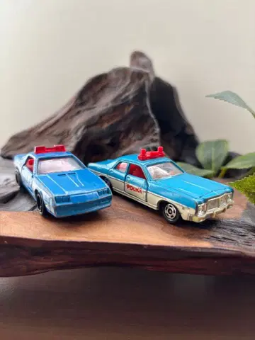 토미카 경찰차 미니카 2대 세트