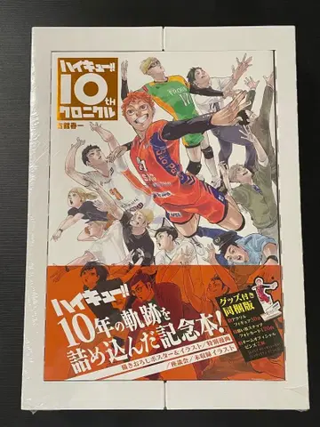 하이큐!! 10th 크로니클 굿즈 포함 한정판