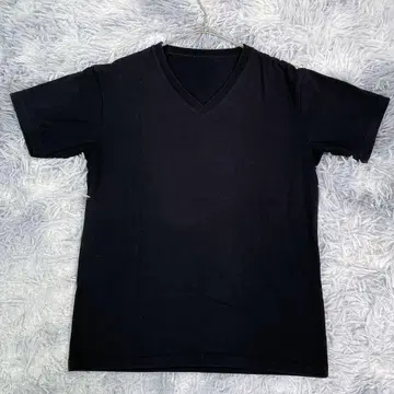 UNIQLO [ S ] 티셔츠 블랙 얇은 소재 작은 사이즈 남성용