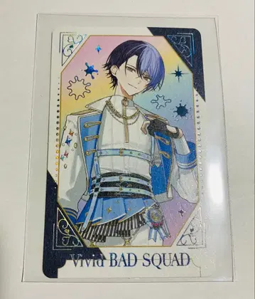 프로세카 아오야기 토야 겨울 그리팅 카드 금박