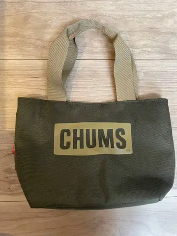 CHUMS 올리브 토트백
