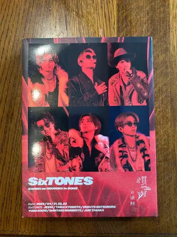 SixTONES 관성의 법칙 [ 초회반 ] DVD