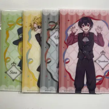 컬러풀 피치 비주얼 클리어 파일 유안, 유리, 탓츤, 시바