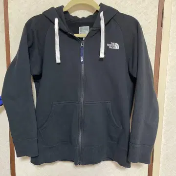 THE NORTH FACE 블랙 후드티 여성용 L