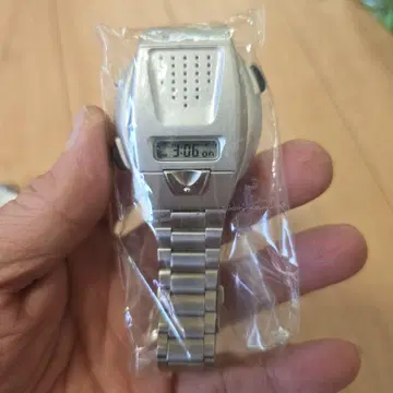 SEIKO 디지털 워치 실버