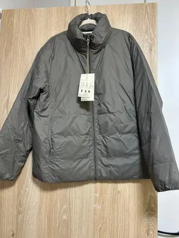 무인양품 스탠드 카라 다운 자켓 S