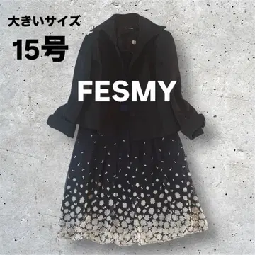 [ 새상품급 ] 빅 사이즈 15호 FESMY 원피스 수트