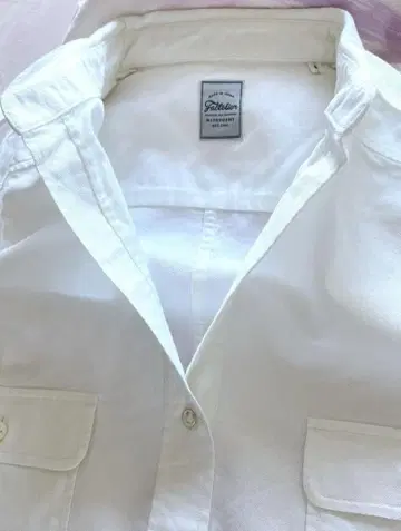 팩토리에 긴팔 코튼 셔츠 사이즈 S (미사용품)