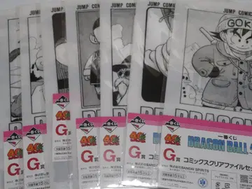 제일복권 DRAGON BALL 40th 클리어 파일 9장 세트